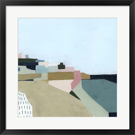 Framed Hillside Revelry I Print