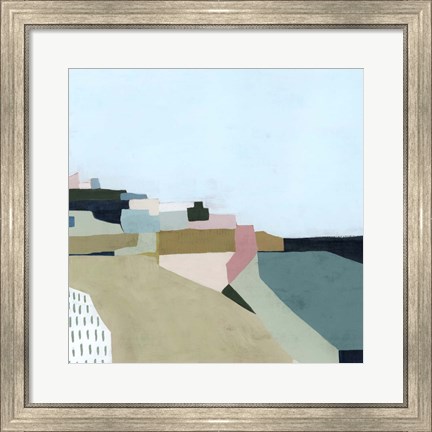 Framed Hillside Revelry I Print