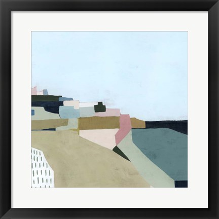 Framed Hillside Revelry I Print