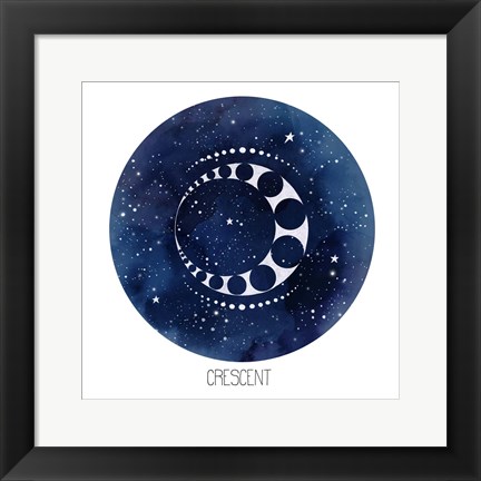 Framed Celestial Orb I Print