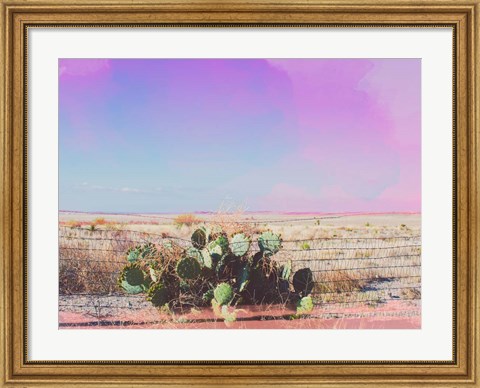 Framed West Texas Scapes I Print