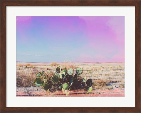 Framed West Texas Scapes I Print