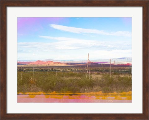 Framed West Texas Scapes II Print