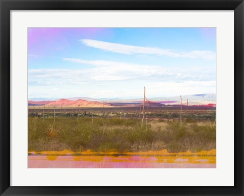 Framed West Texas Scapes II Print