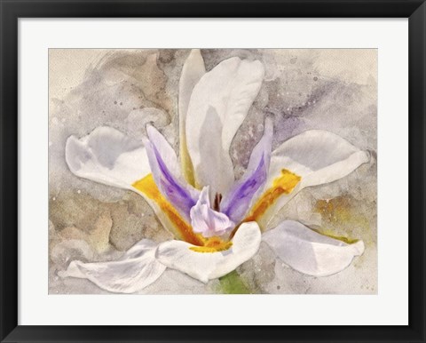 Framed Playful Petals I Print