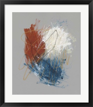 Framed Primary Color Study I Print