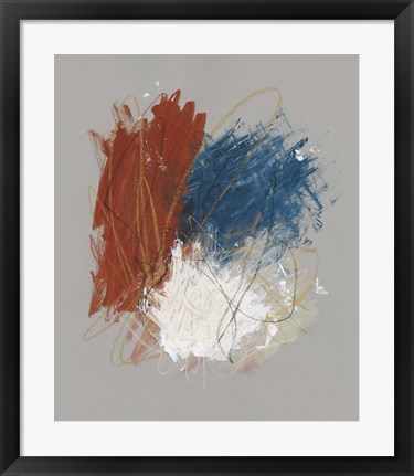 Framed Primary Color Study II Print