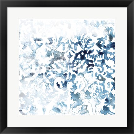 Framed Blue Reverie II Print