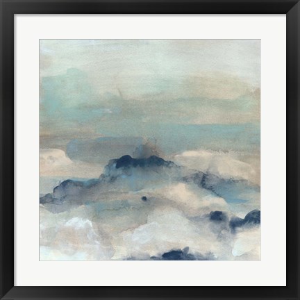 Framed Shoreline Dusk II Print