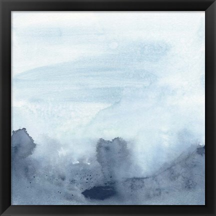 Framed Cresting Waves II Print