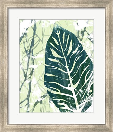 Framed Palm Pastiche III Print