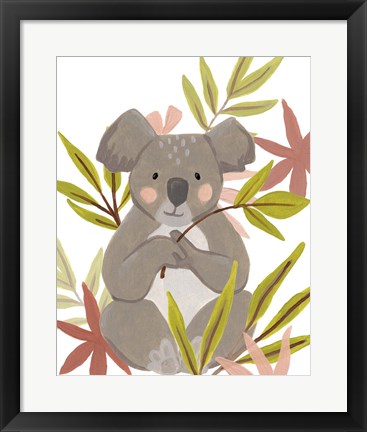 Framed Koala-ty Time I Print