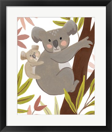 Framed Koala-ty Time III Print