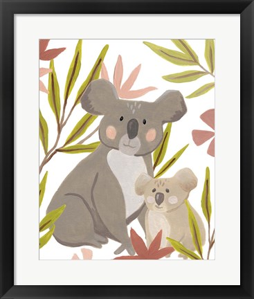 Framed Koala-ty Time IV Print