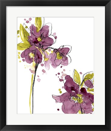 Framed Spring Contours VI Print