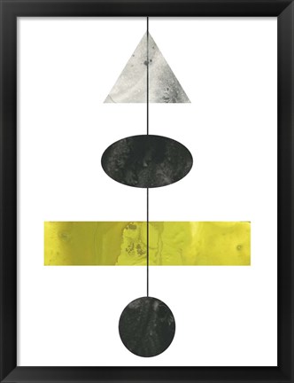 Framed Geo Mobile II Print