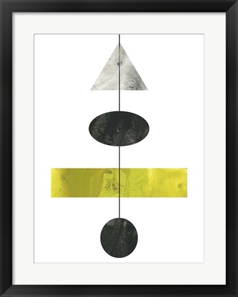 Framed Geo Mobile II Print