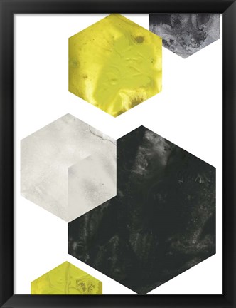 Framed Geo Mobile IV Print