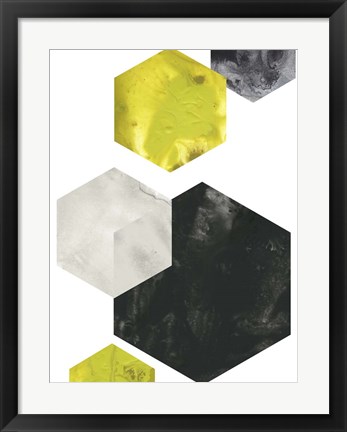 Framed Geo Mobile IV Print