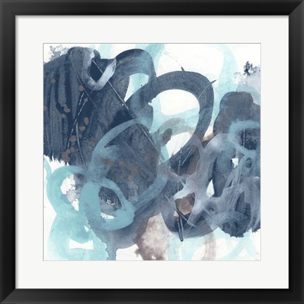 Framed Blue Byte I Print