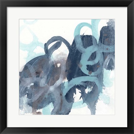 Framed Blue Byte II Print