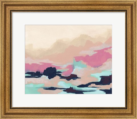 Framed Calypso Coast II Print