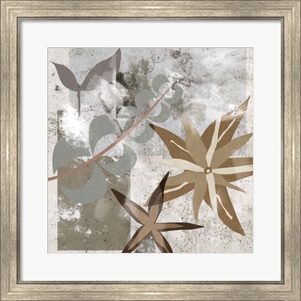 Framed Autumn Forest I Print