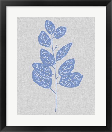 Framed Blue Stem I Print