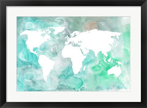 Framed Dreaming of Earth II Print