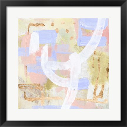 Framed Champagne Blush IV Print