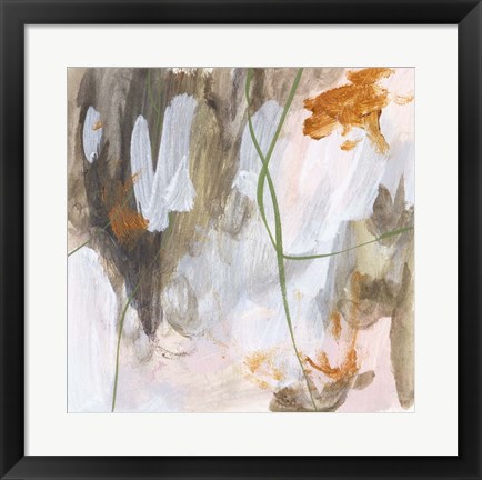 Framed Isolated Forest IV Print