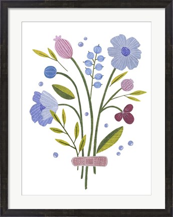 Framed Blooming Again II Print