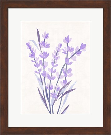 Framed Lavender Land I Print