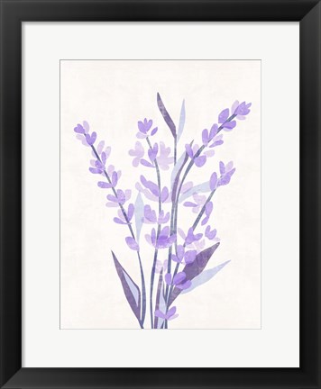 Framed Lavender Land II Print