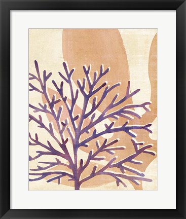 Framed Chromatic Sea Tangle IV Print