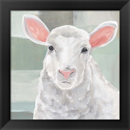 Framed Cotton Ball II Print