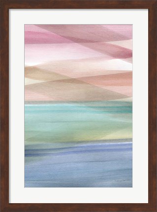 Framed Soft Summer I Warm Print