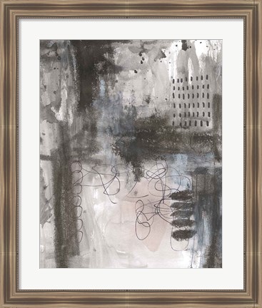 Framed Gray Matter II Print