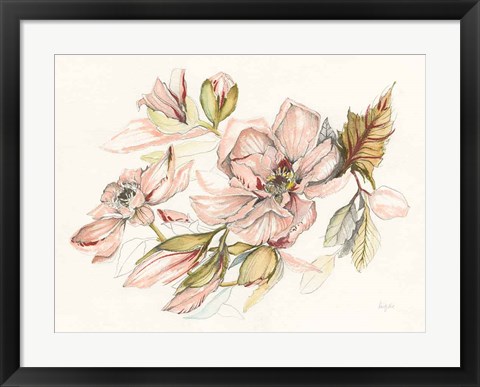 Framed Magnolia Morning Print