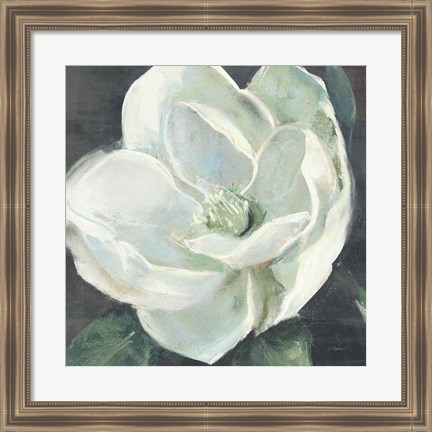 Framed Magnolia III Sage Print