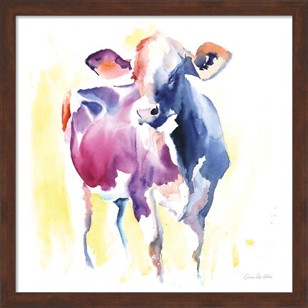 Framed Holstein III Print