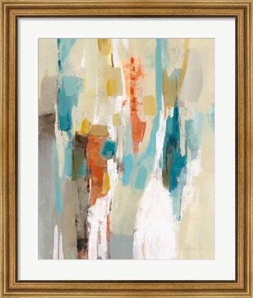 Framed Steps on Sand II Print