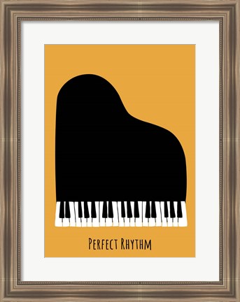 Framed Piano Print