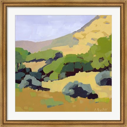 Framed Hillside Print