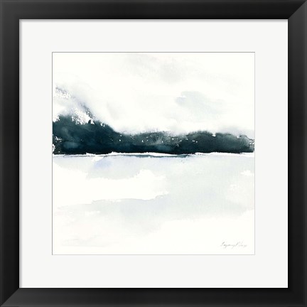 Framed Beneath The Fog Print