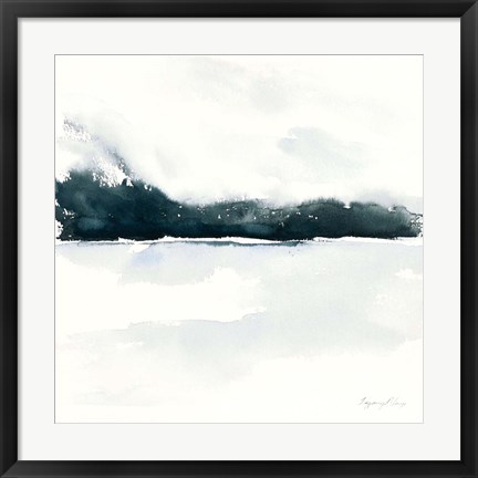 Framed Beneath The Fog Print