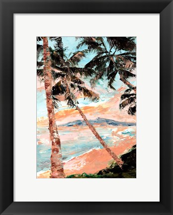 Framed Paradise Palms Print