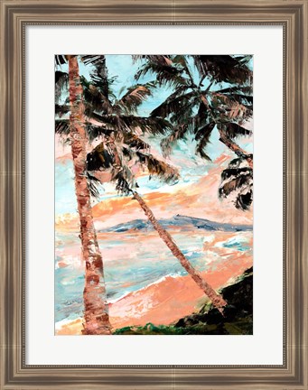 Framed Paradise Palms Print