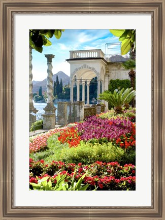 Framed Giardino sul Lago #4 Print