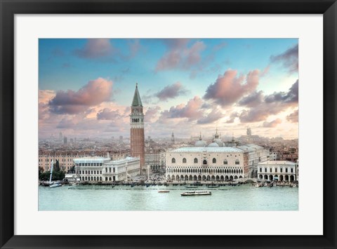 Framed Piazza San Marco Panoramic Vista #1 Print